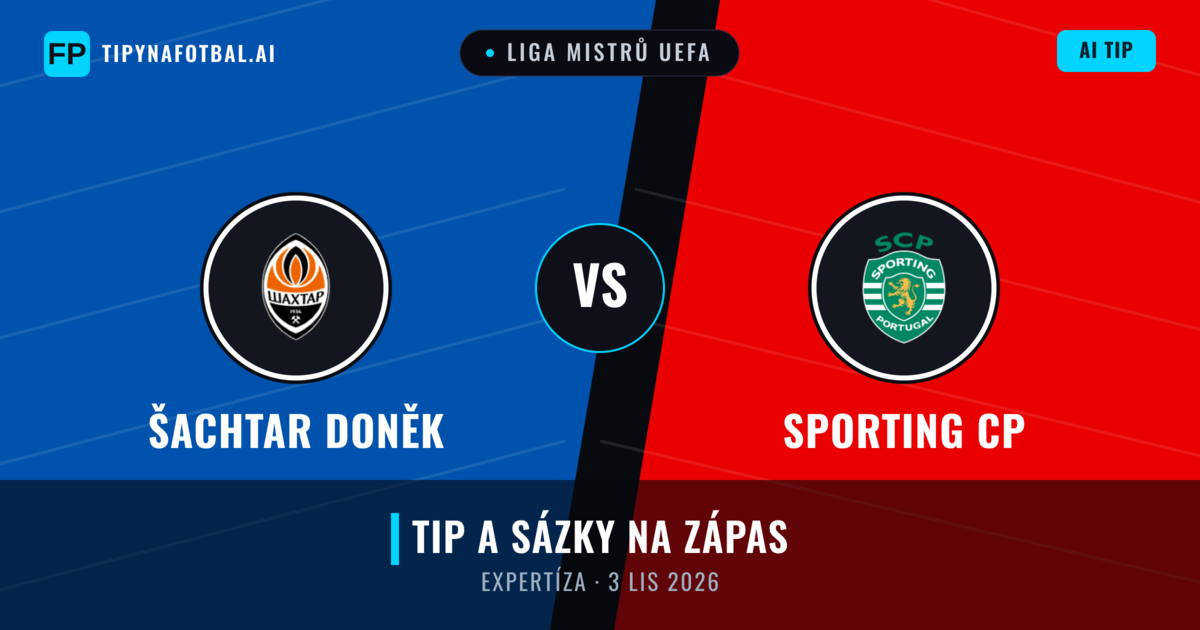 Šachtar Doněk vs Sporting CP — předpověď a náhled zápasu