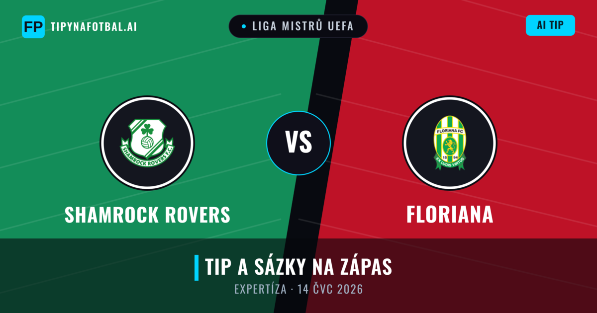Shamrock Rovers vs Floriana — předpověď a náhled zápasu
