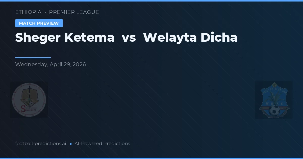 Sheger Ketema vs Welayta Dicha preview