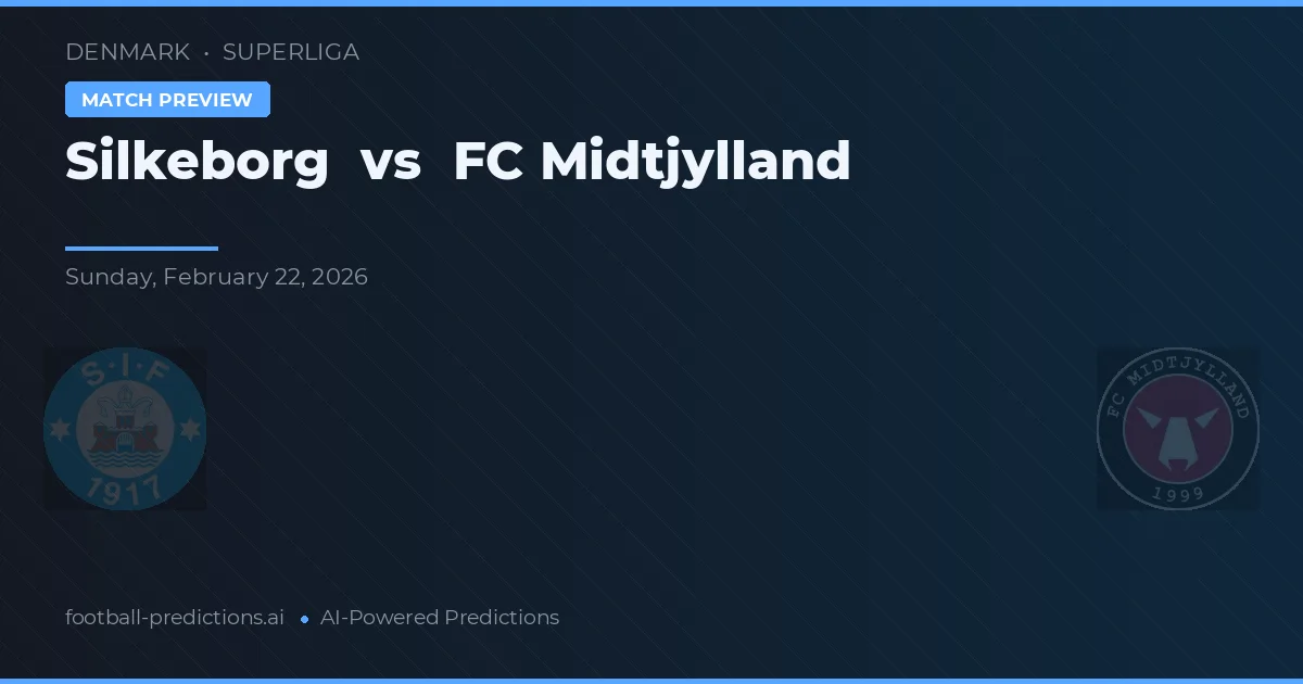 Silkeborg vs FC Midtjylland — předpověď a náhled zápasu