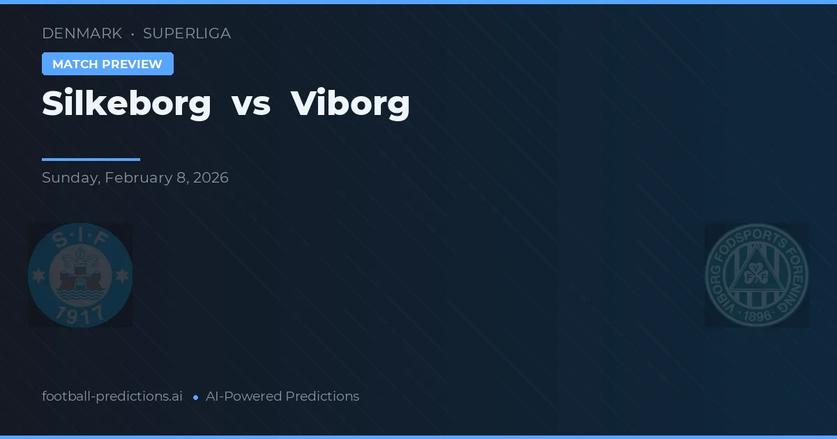 Silkeborg vs Viborg — předpověď a náhled zápasu