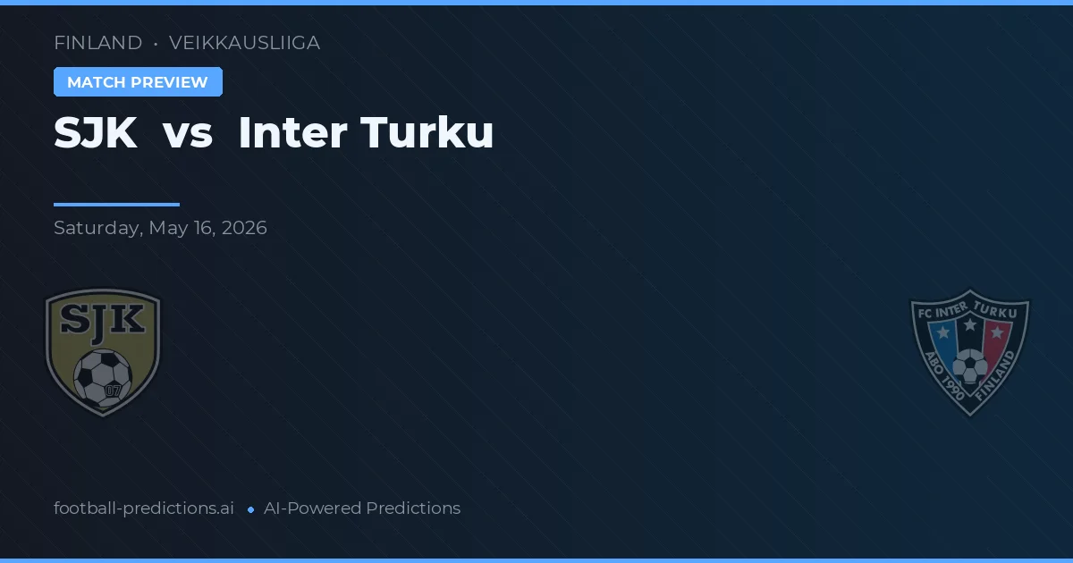 SJK vs Inter Turku — předpověď a náhled zápasu