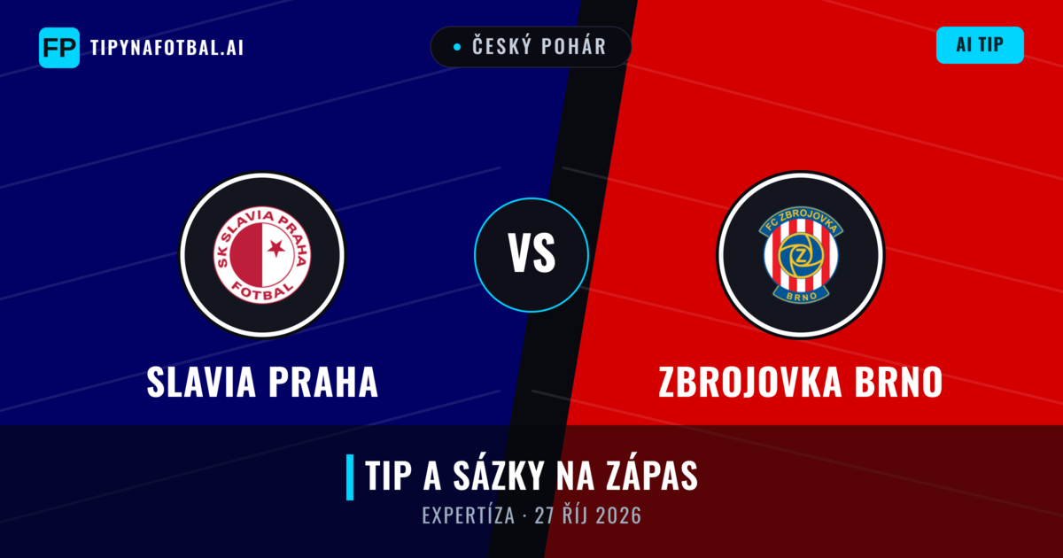 Slavia Praha vs Zbrojovka Brno — předpověď a náhled zápasu