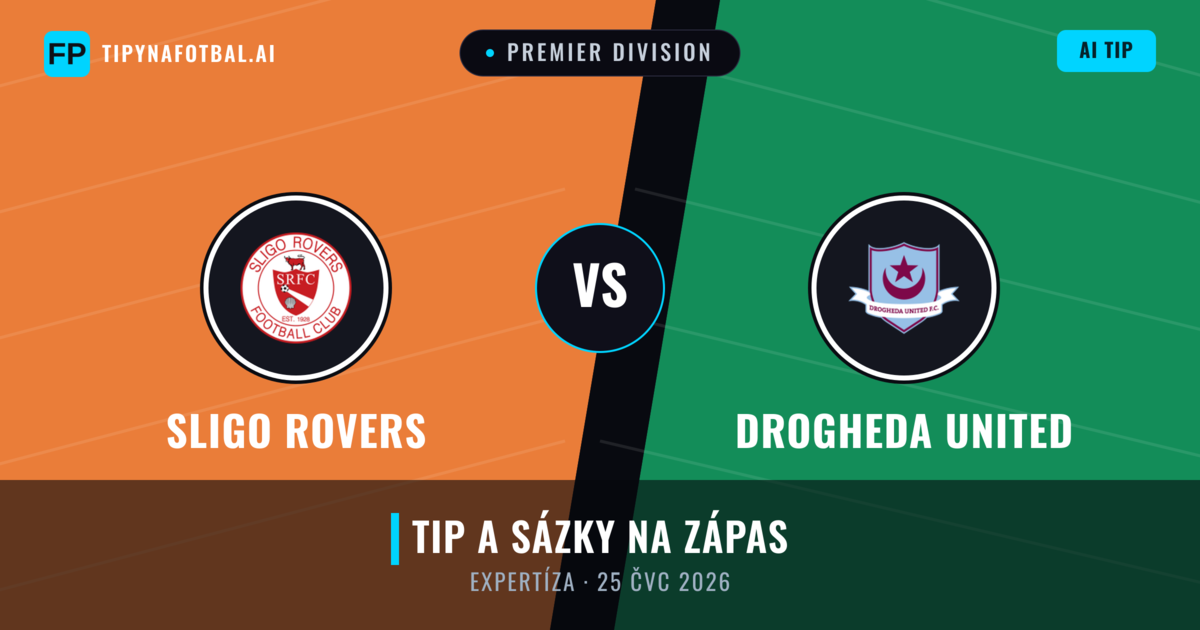 Sligo Rovers vs Drogheda United — předpověď a náhled zápasu