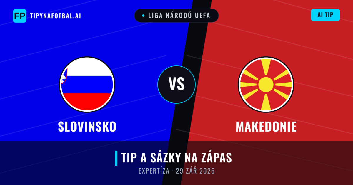 Slovinsko vs Makedonie — předpověď a náhled zápasu