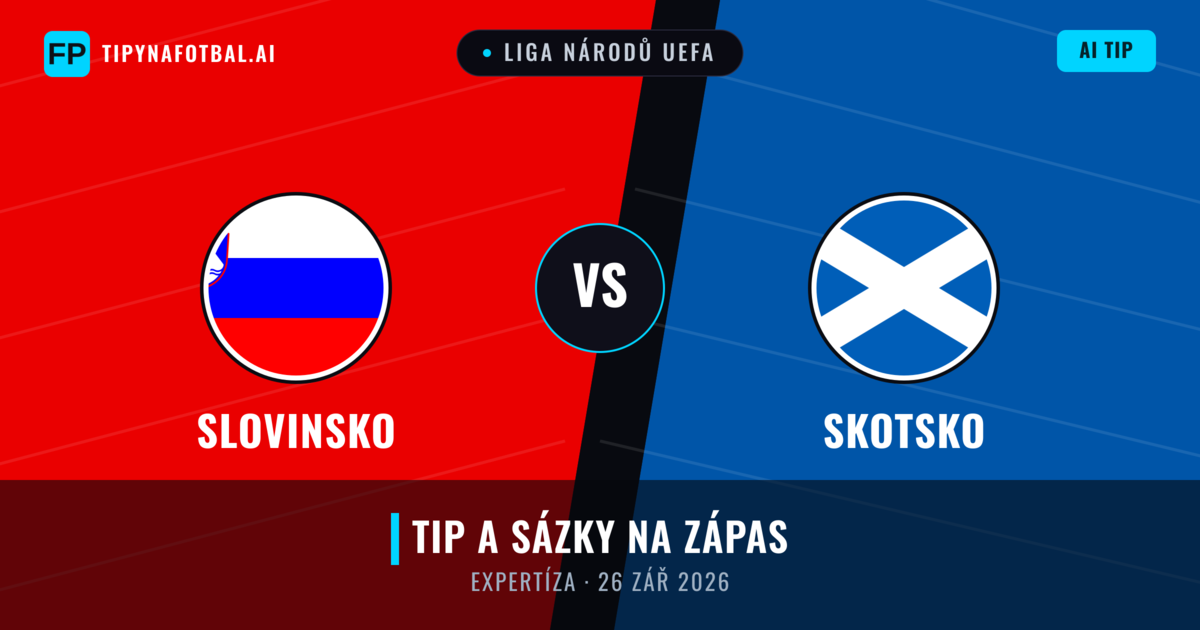 Slovinsko vs Skotsko — předpověď a náhled zápasu