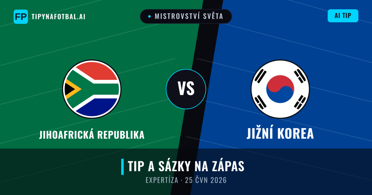 Jihoafrická republika vs Jižní Korea — předpověď a náhled zápasu