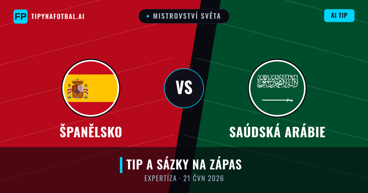 Španělsko vs Saúdská Arábie — předpověď a náhled zápasu