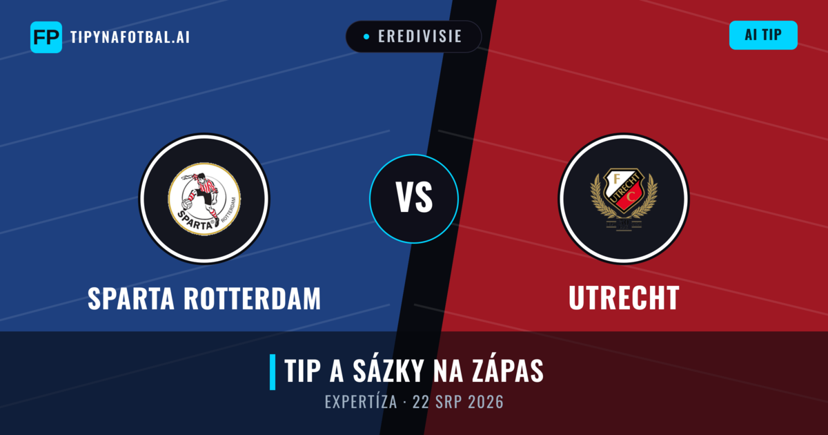 Sparta Rotterdam vs Utrecht — předpověď a náhled zápasu