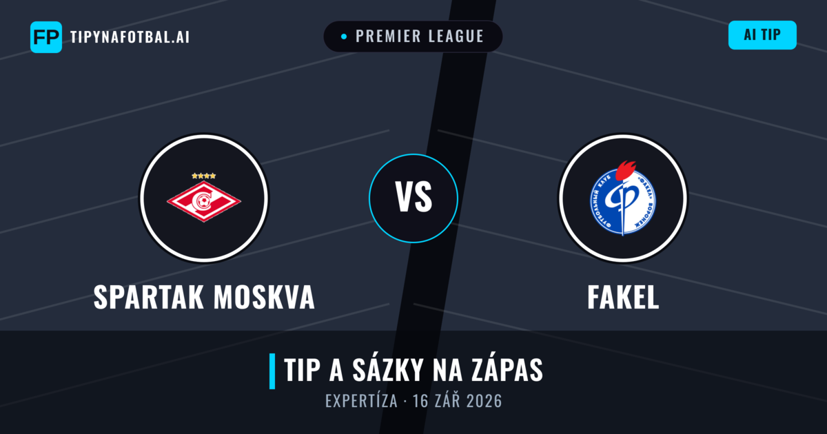Spartak Moskva vs Fakel — předpověď a náhled zápasu