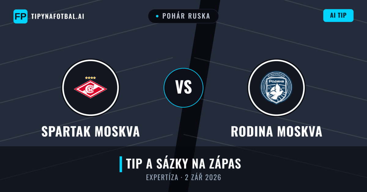 Spartak Moskva vs Rodina Moskva — předpověď a náhled zápasu