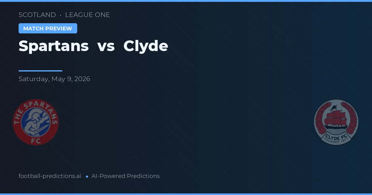 Spartans vs Clyde — předpověď a náhled zápasu