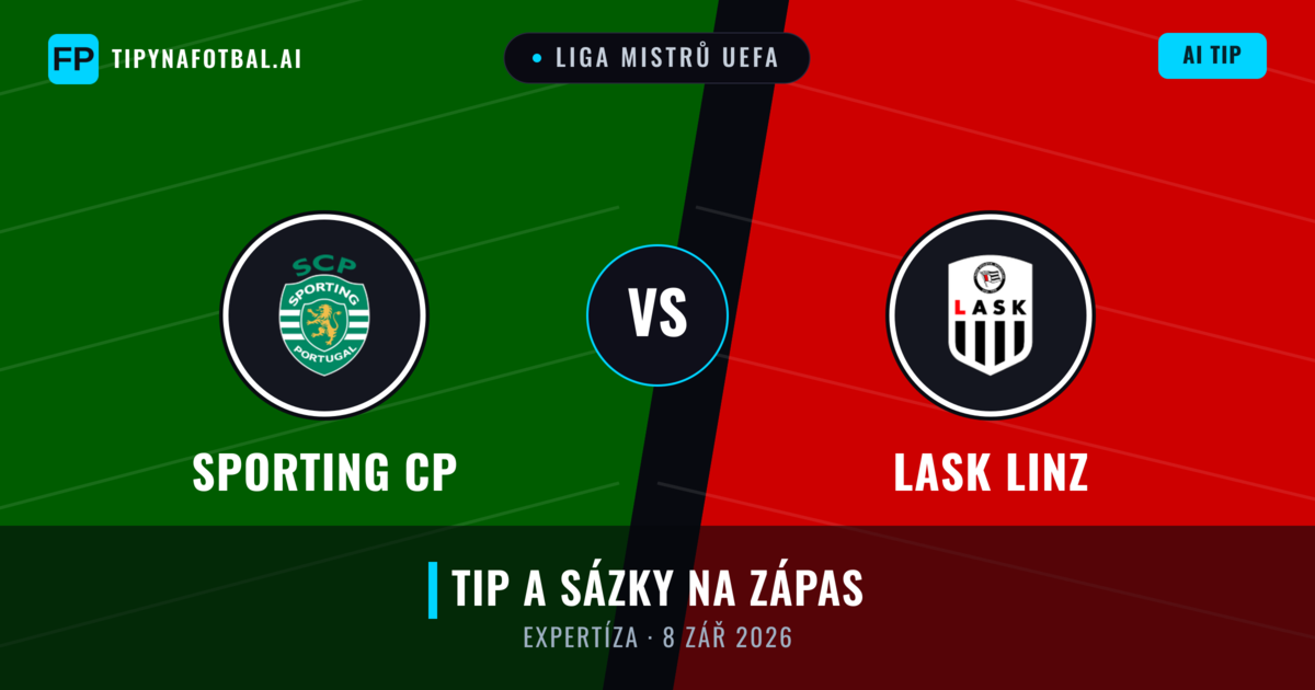 Sporting CP vs LASK Linz — předpověď a náhled zápasu