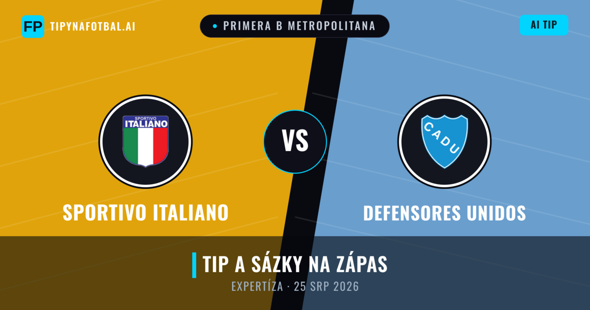 Sportivo Italiano vs Defensores Unidos — předpověď a náhled zápasu