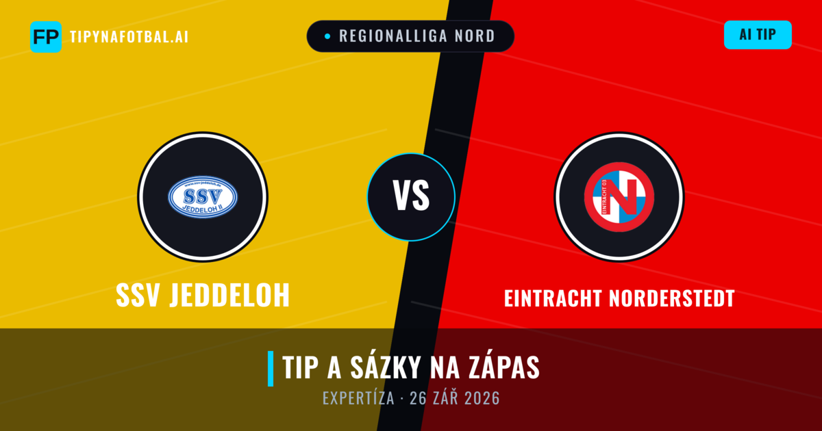 SSV Jeddeloh vs Eintracht Norderstedt — předpověď a náhled zápasu