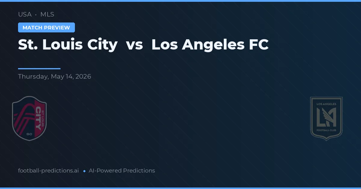 St. Louis City vs Los Angeles FC — předpověď a náhled zápasu