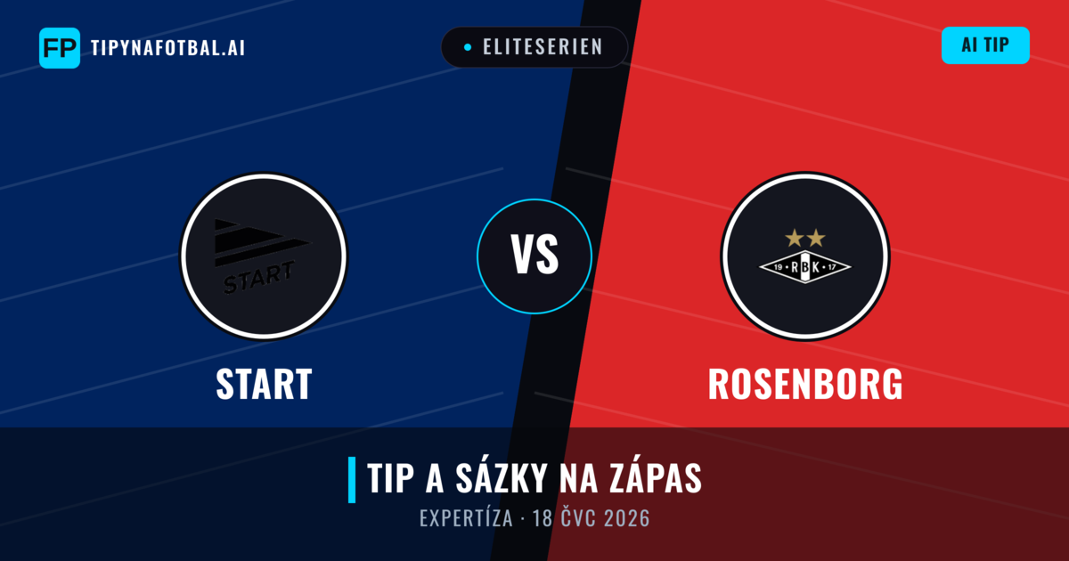 Start vs Rosenborg — předpověď a náhled zápasu