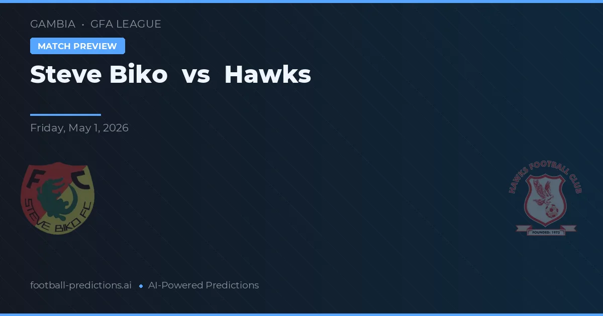 Steve Biko vs Hawks — předpověď a náhled zápasu