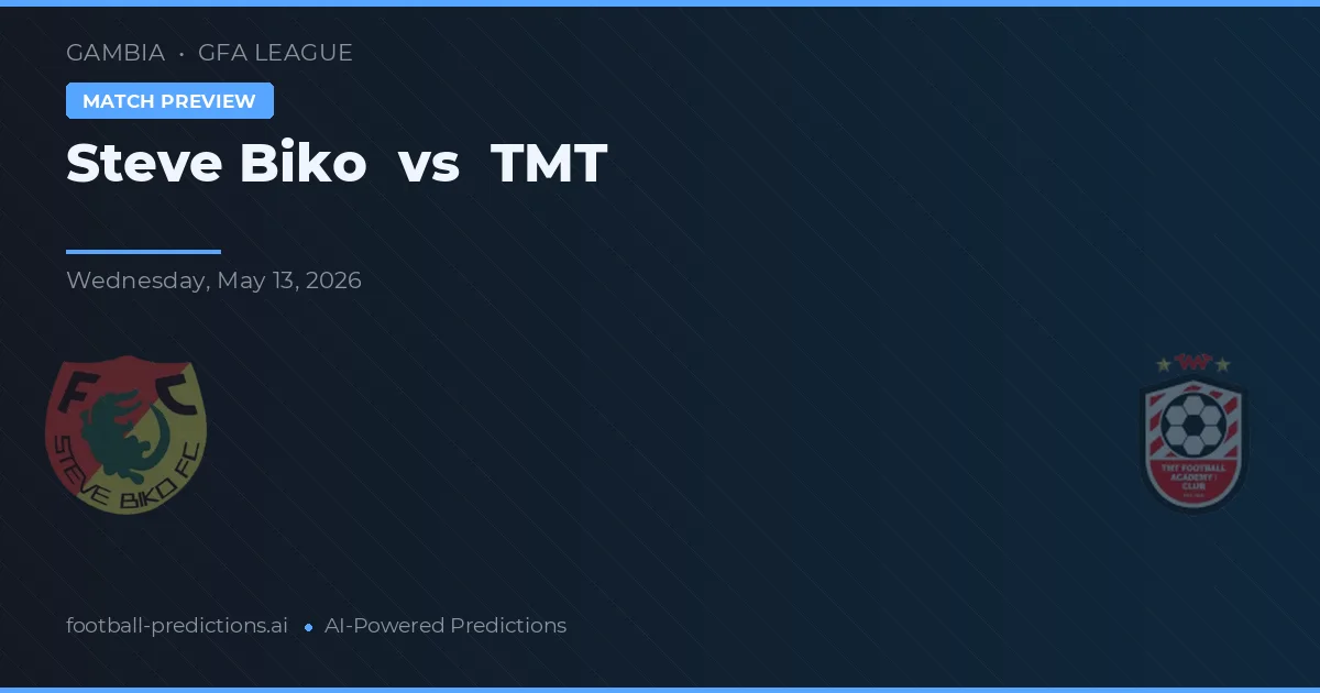 Steve Biko vs TMT — předpověď a náhled zápasu