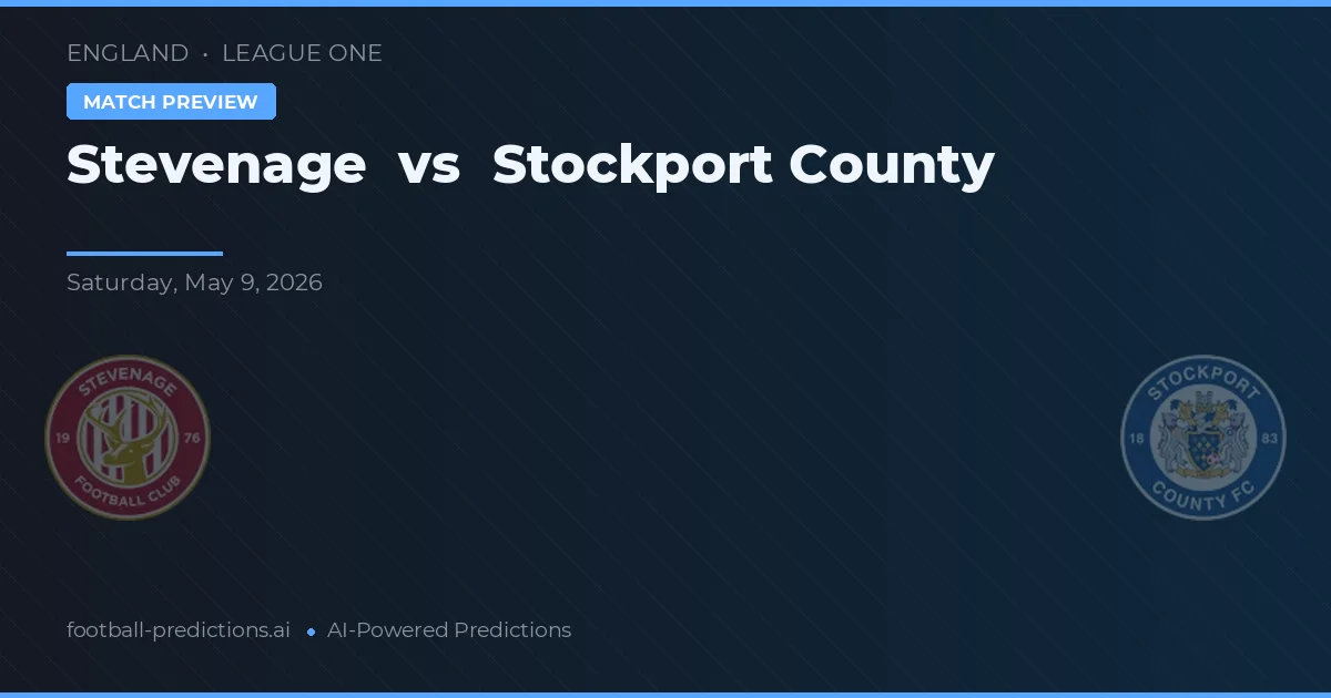 Stevenage vs Stockport County — předpověď a náhled zápasu