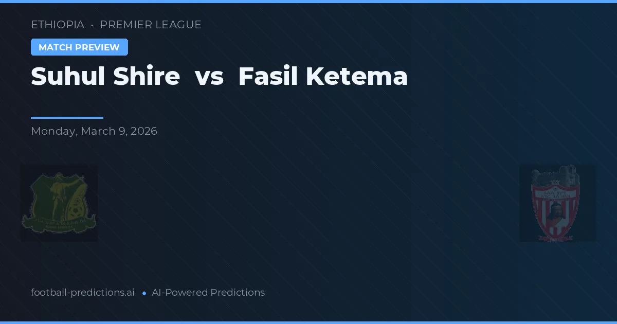 Suhul Shire vs Fasil Ketema — předpověď a náhled zápasu