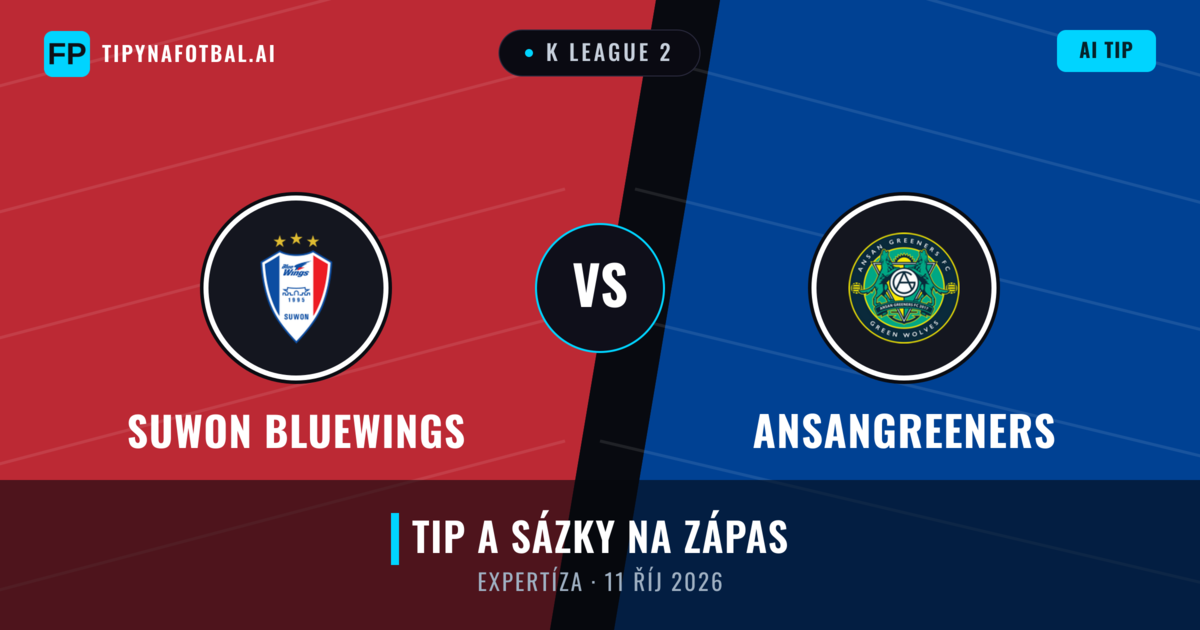 Suwon Bluewings vs Ansangreeners — předpověď a náhled zápasu