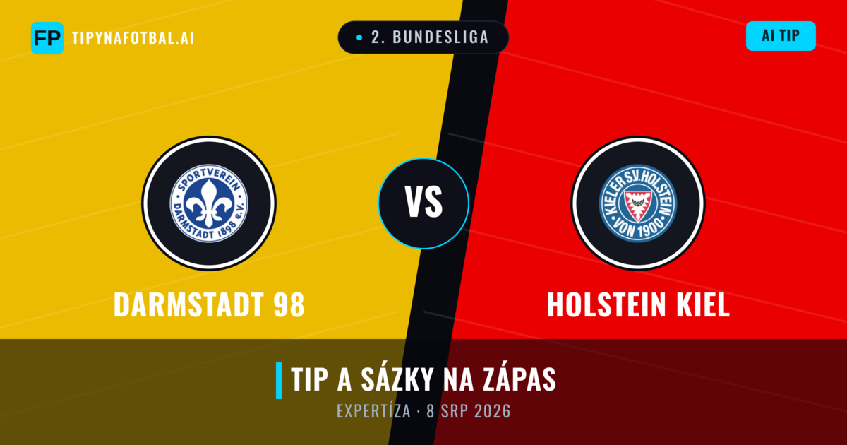 Darmstadt 98 vs Holstein Kiel — předpověď a náhled zápasu