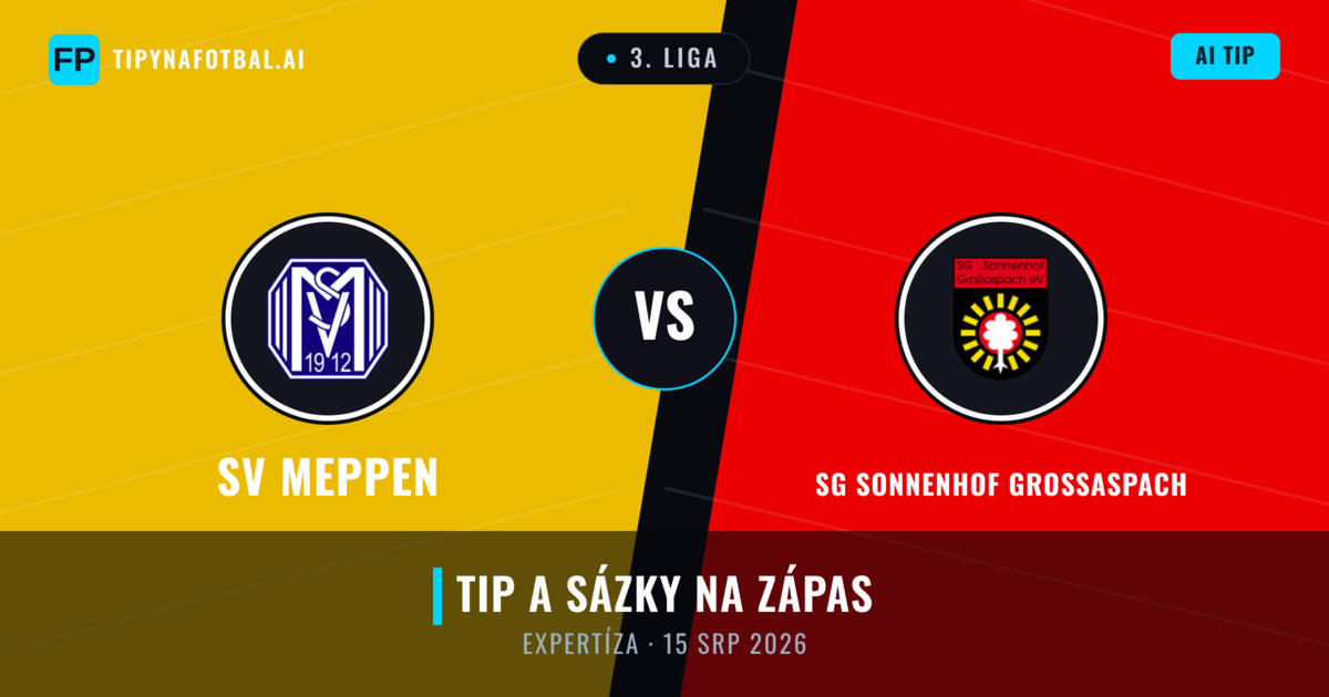 SV Meppen vs SG Sonnenhof Großaspach — předpověď a náhled zápasu