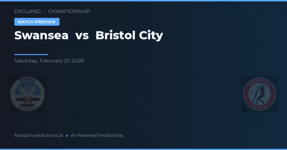 Swansea vs Bristol City — předpověď a náhled zápasu