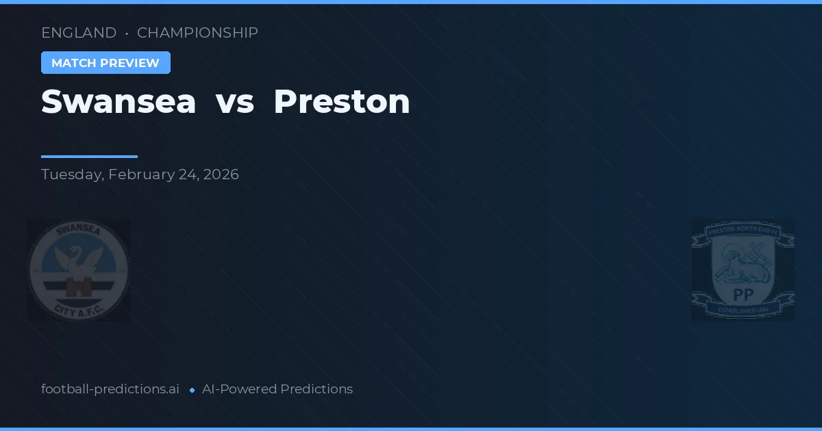 Swansea vs Preston — předpověď a náhled zápasu