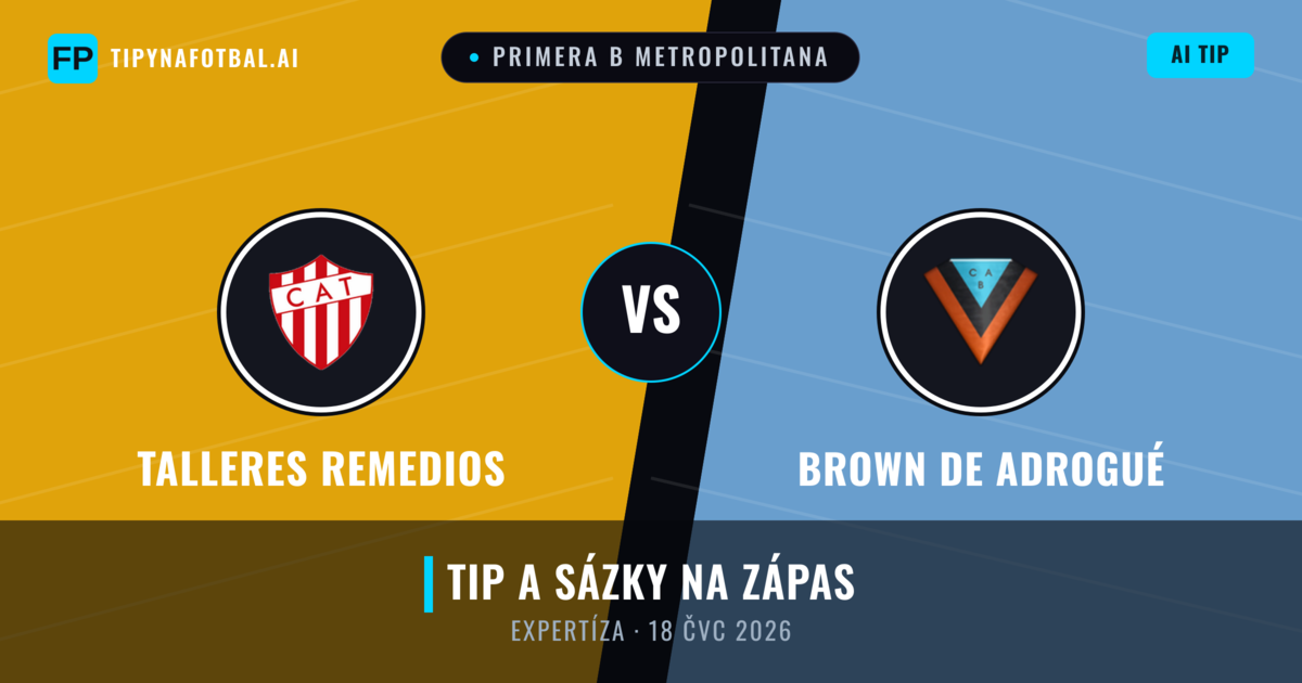 Talleres Remedios vs Brown de Adrogué — předpověď a náhled zápasu
