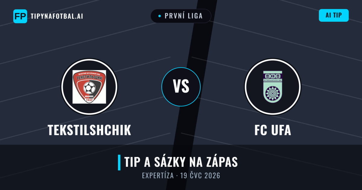 Tekstilshchik vs FC UFA — předpověď a náhled zápasu