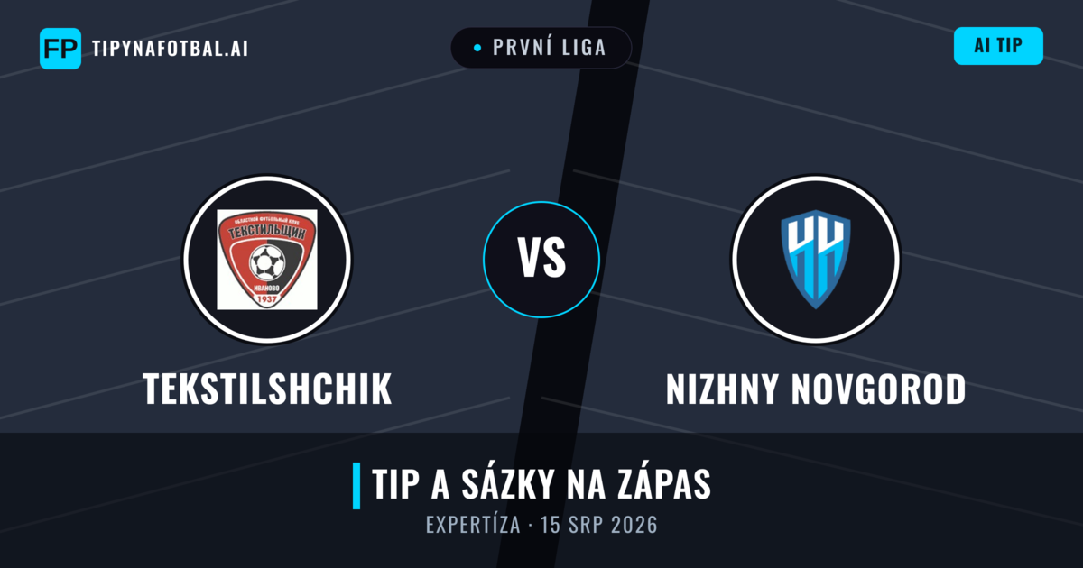 Tekstilshchik vs Nizhny Novgorod — předpověď a náhled zápasu