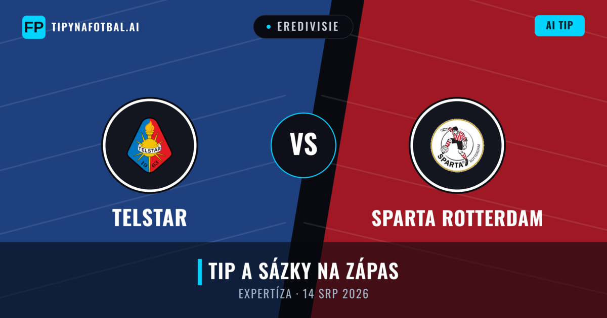 Telstar vs Sparta Rotterdam — předpověď a náhled zápasu