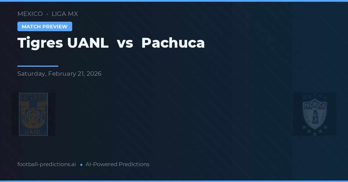 Tigres UANL vs CF Pachuca — předpověď a náhled zápasu