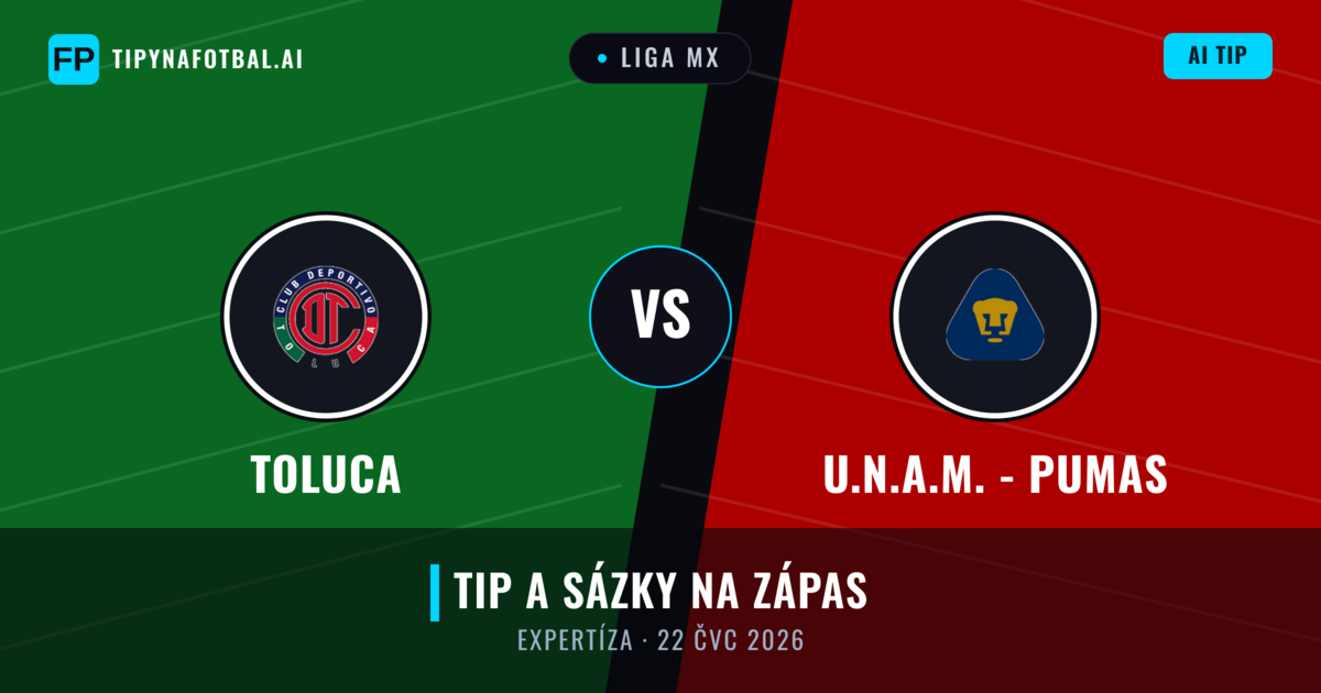 Toluca vs U.N.A.M. - Pumas — předpověď a náhled zápasu