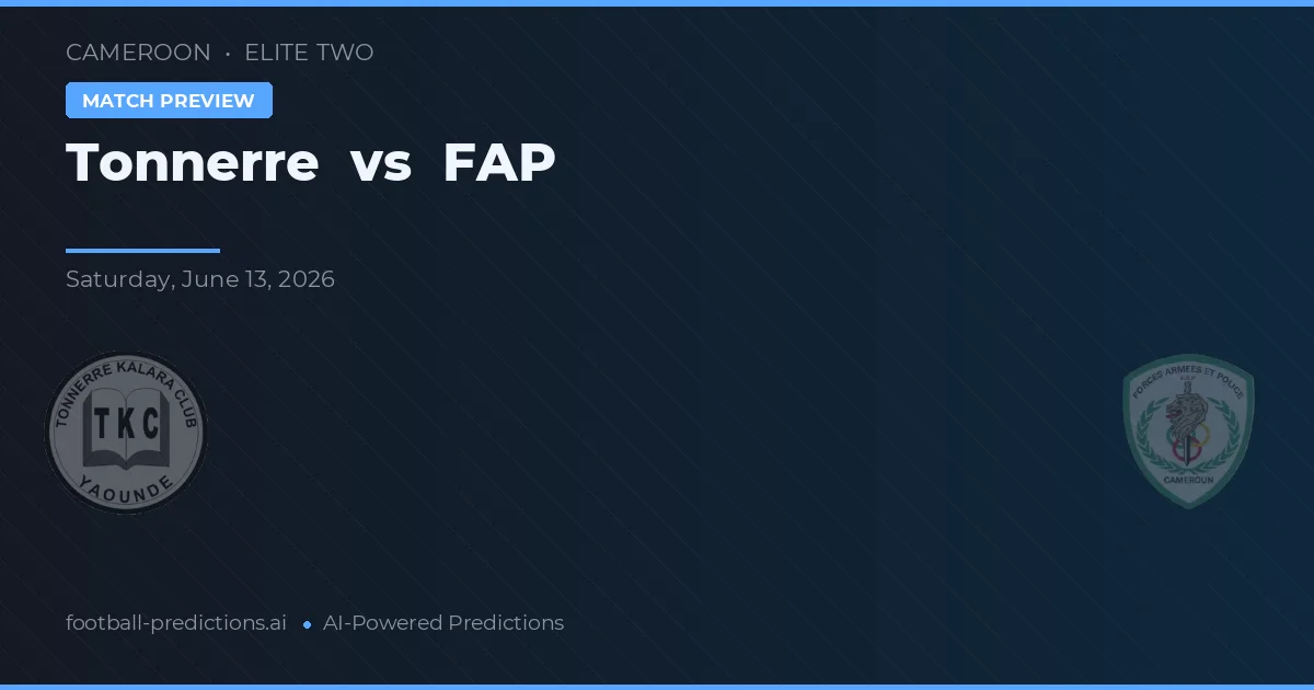 Tonnerre vs FAP — předpověď a náhled zápasu