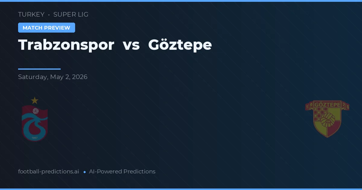 Trabzonspor vs Göztepe — předpověď a náhled zápasu