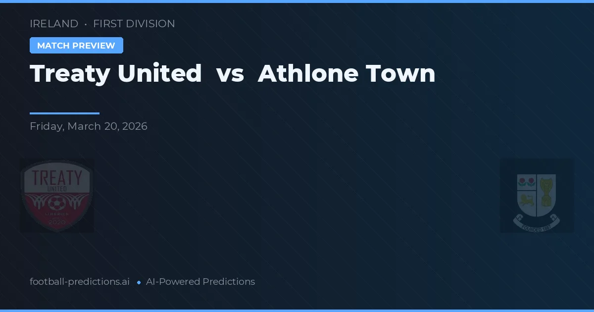 Treaty United vs Athlone Town — předpověď a náhled zápasu