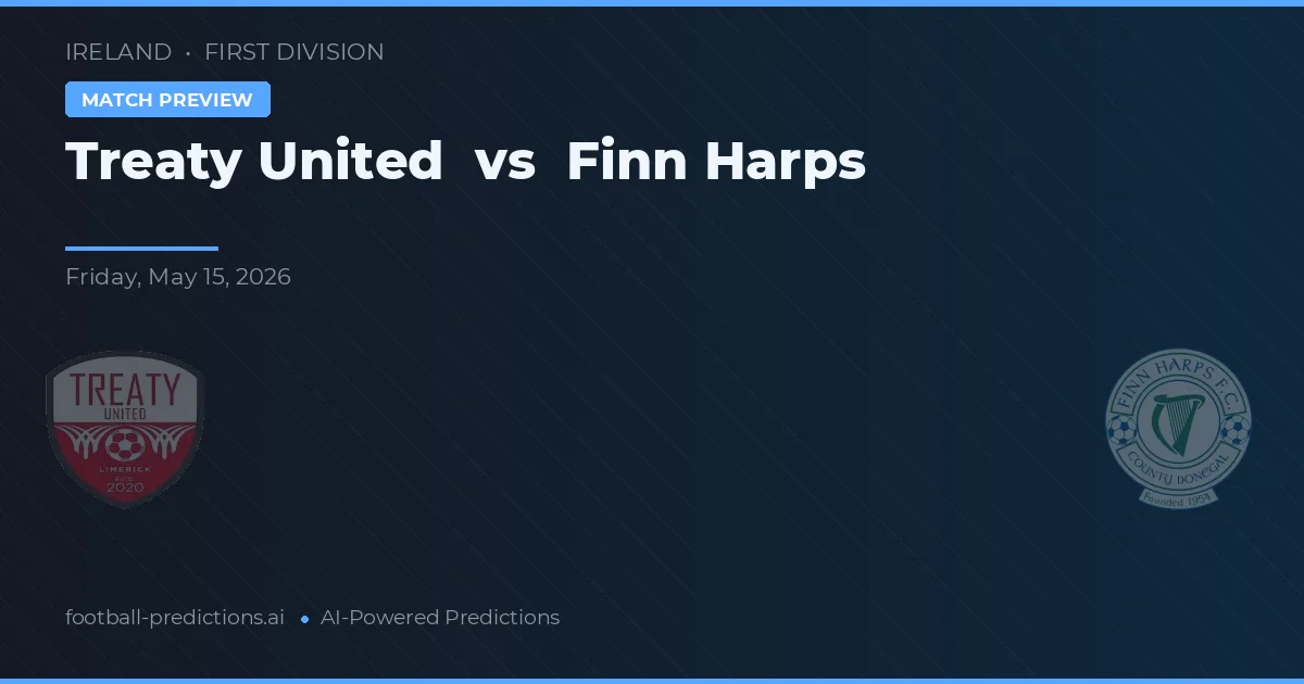 Treaty United vs Finn Harps — předpověď a náhled zápasu