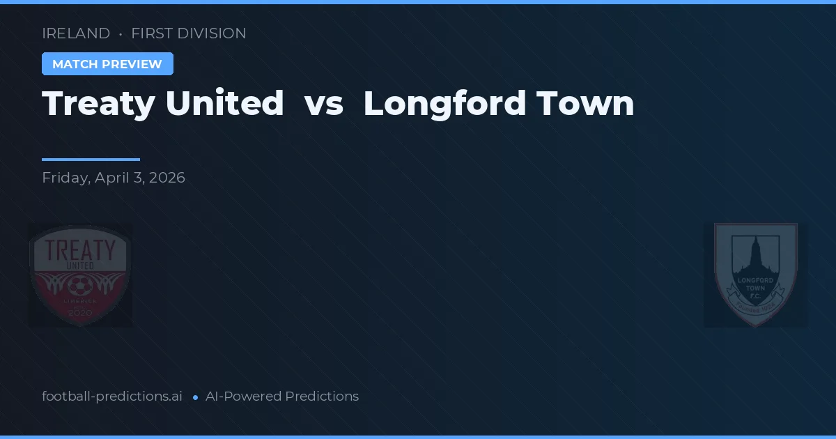Treaty United vs Longford Town — předpověď a náhled zápasu