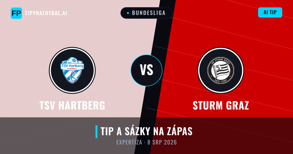 TSV Hartberg vs Sturm Graz — předpověď a náhled zápasu