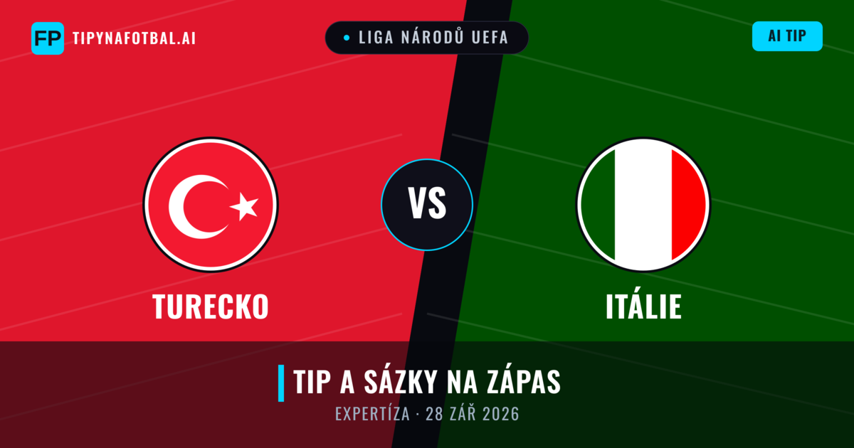 Turecko vs Itálie — předpověď a náhled zápasu