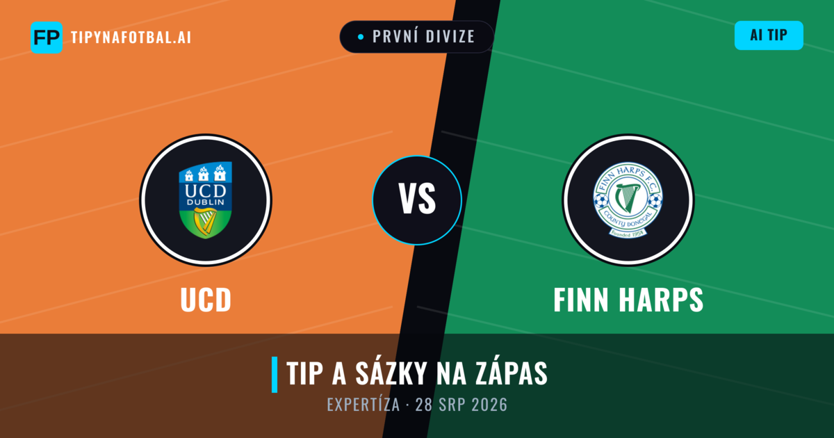 UCD vs Finn Harps — předpověď a náhled zápasu