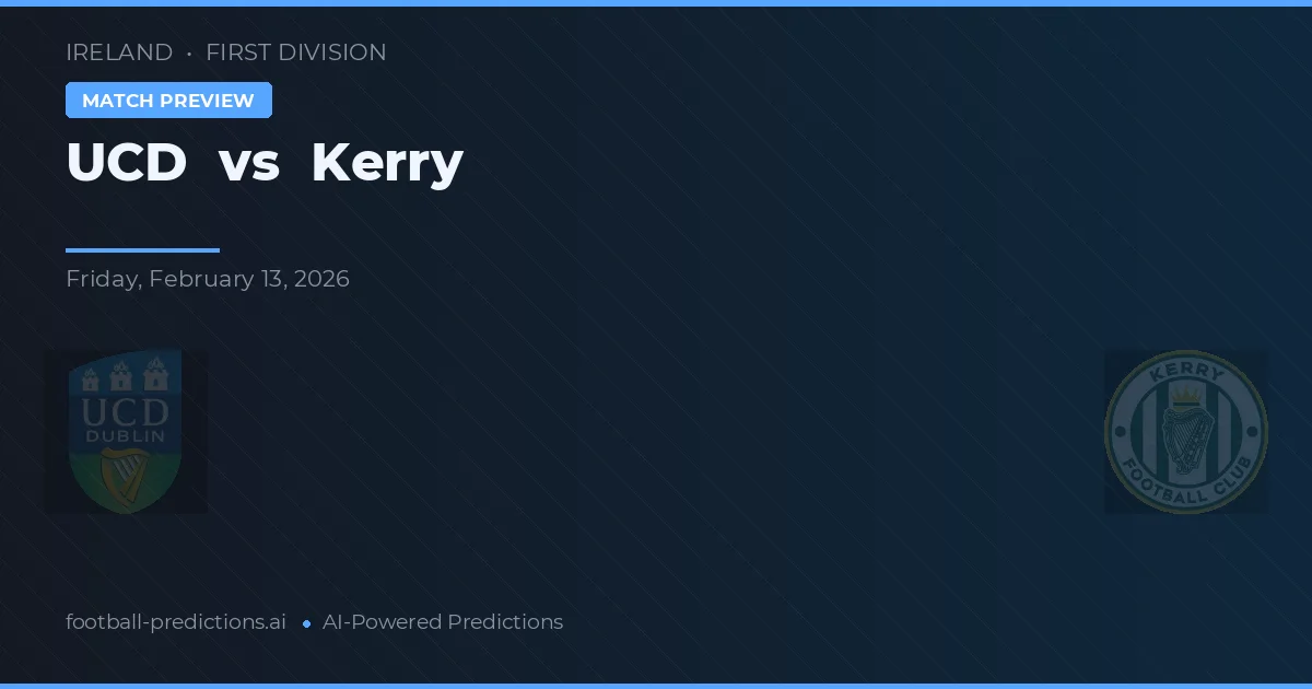 UCD vs Kerry — předpověď a náhled zápasu
