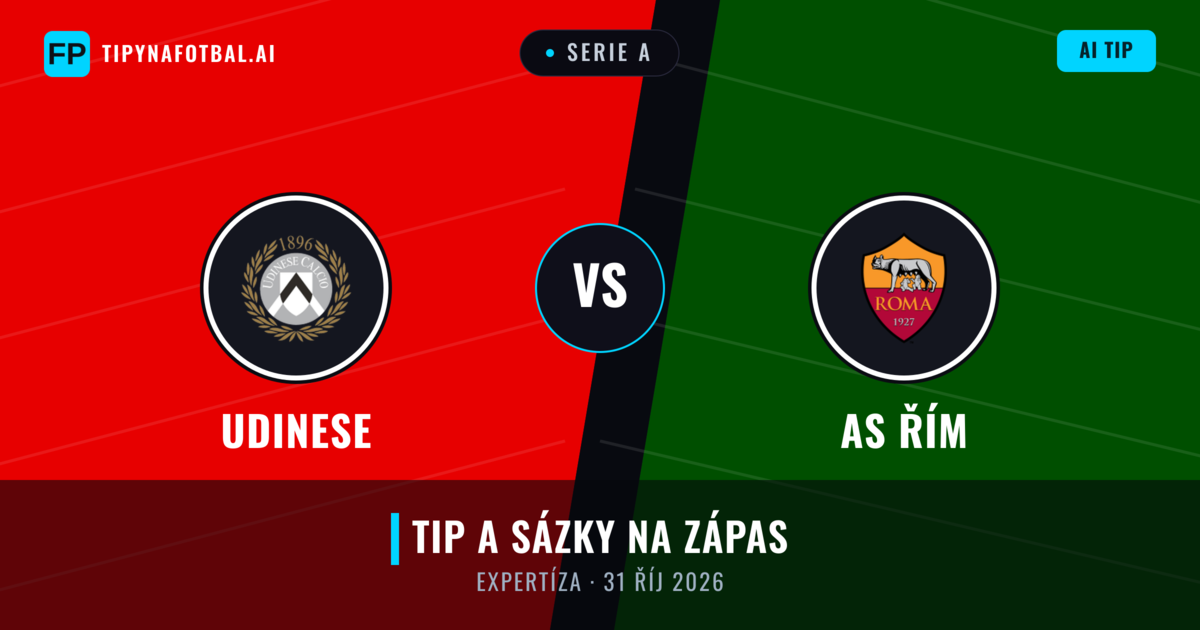 Udinese vs AS Řím — předpověď a náhled zápasu