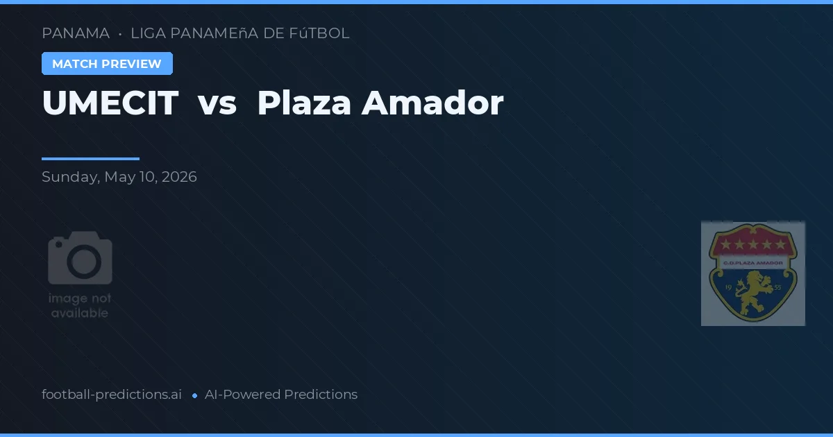 UMECIT vs Plaza Amador — předpověď a náhled zápasu