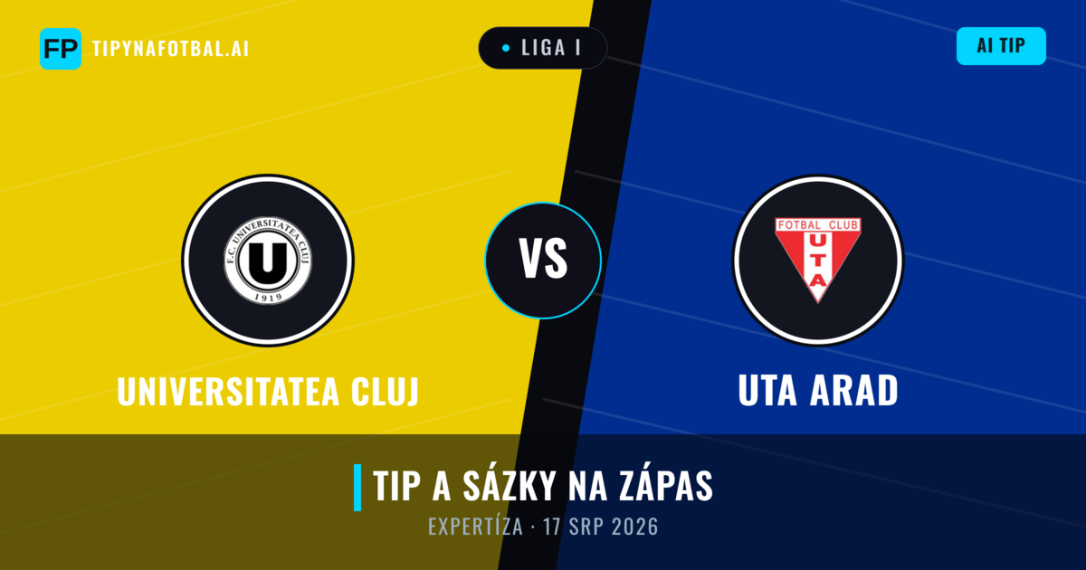 Universitatea Cluj vs UTA Arad — předpověď a náhled zápasu