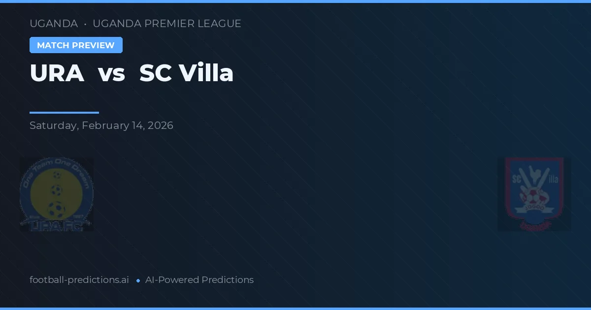 URA vs SC Villa — předpověď a náhled zápasu