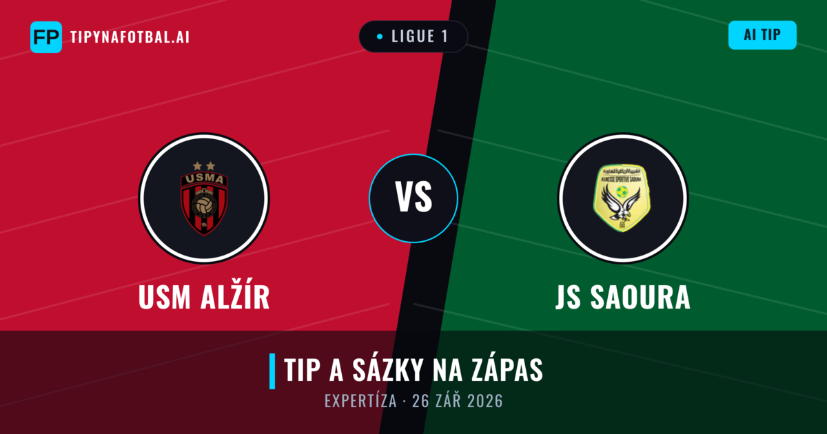 USM Alžír vs JS Saoura — předpověď a náhled zápasu